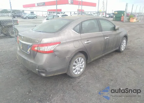 2015 Nissan Sentra Sv из США, поврежденный, VIN 3N1AB7AP2FY218235